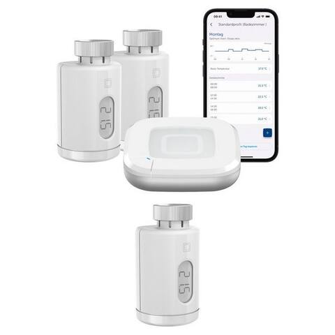Homematic Homematic IP Heizkörperthermostat Starter Set Heizen pure pour 3 Heizkörper