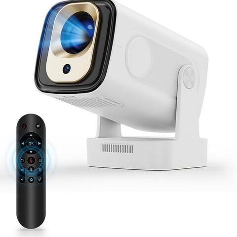 Magcubic Magcubic Magcubic Tragbarer Mini Projektor projecteur HY310 4K Android 11 WiFi6 Portabler Projektor (8000 lm,