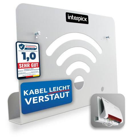 AVM interpick Support mural pour AVM FritzBox routeur avec Kabelmanagement 7690 DSL-routeur, Fritzbox