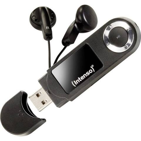 Intenso Intenso Music Walker baladeur MP3 64 GB Noir 3601490 baladeur MP3