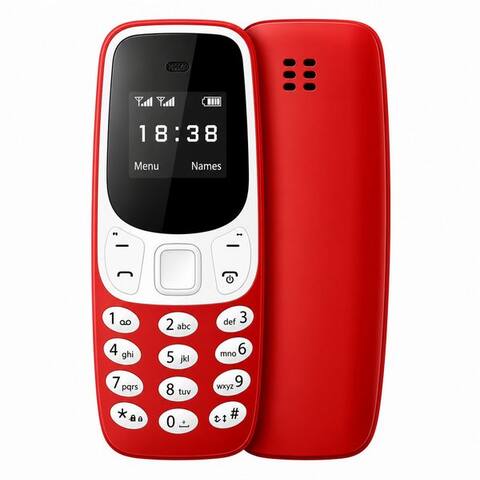Athlix Athlix SERVO BM10 Mini-Funktionstelefon Kinder Rentner téléphone (1,68 cm, baladeur MP3 avec geringer