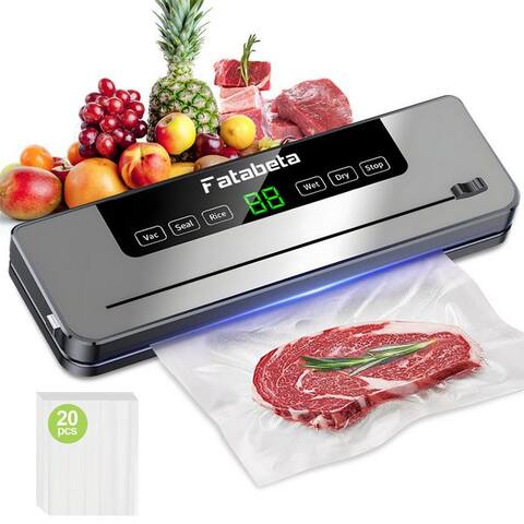 7Magic 7MAGIC sous-vide 6 in 1 Vakuumiergerät, 80kPa Folienschweißgerät pour Sous Vide Kochen, Rollenbreite 30 cm,