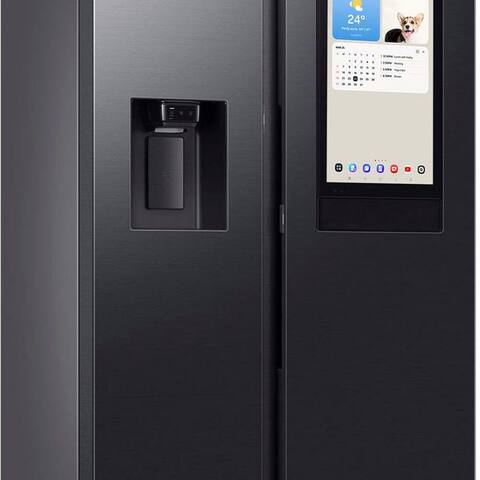 SAMSUNG Side-by-Side RS97F RS90F66BEFEF, 178 cm hoch, 91,2 cm breit