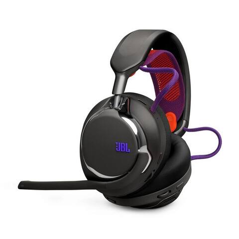 JBL Quantum 950 Gaming-Headset (réduction de bruit active (ANC), mains libres, A2DP Bluetooth, sans files