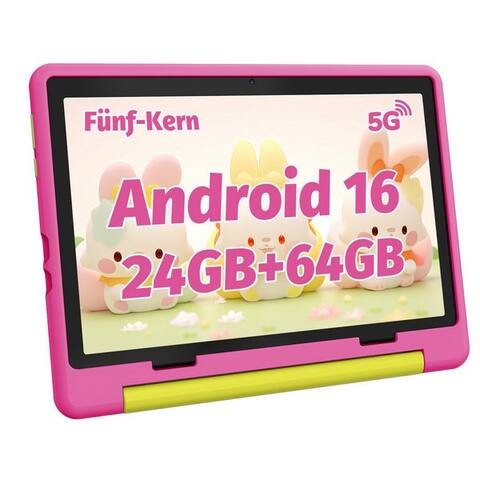 Bufo BUFO 10 pouces 24(3+21)GB RAM+64GB ROM 1280x800 HD-écran Android16 Kinder tablette (10,1", 64 GB, Android 16,