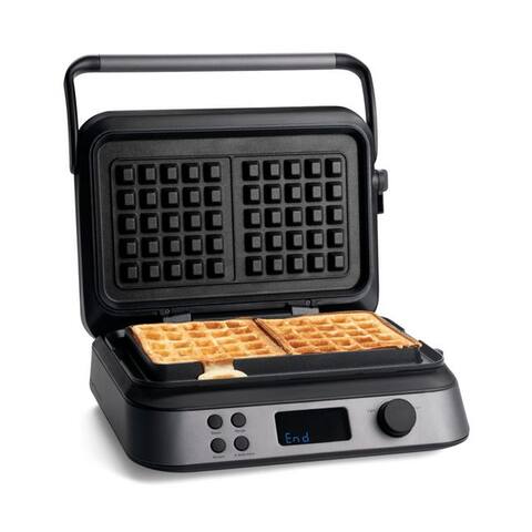 Springlane Springlane gaufrier Wanda - Doppelgaufrier pour Belgische Waffeln, avec Überlaufrille, 1600,00 W, LCD écran
