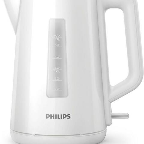 PHILIPS bouilloire HD9318/00 Serie 3000, 1,7 l, 2200 W, Trockengehschutz
