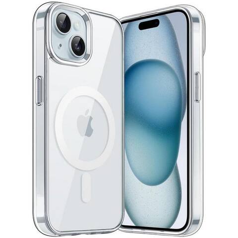 Coolgadget CoolGadget Coque pour smartphone Premium Silikon téléphone Case pour iPhone 15 6,1 pouces, Coque Transparent