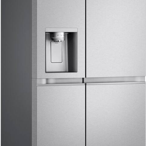 LG Side-by-Side GSLE91MBAB, 179 cm hoch, 91,3 cm breit, Eis-, Crushed Ice- et Wasserspender, Total No Frost