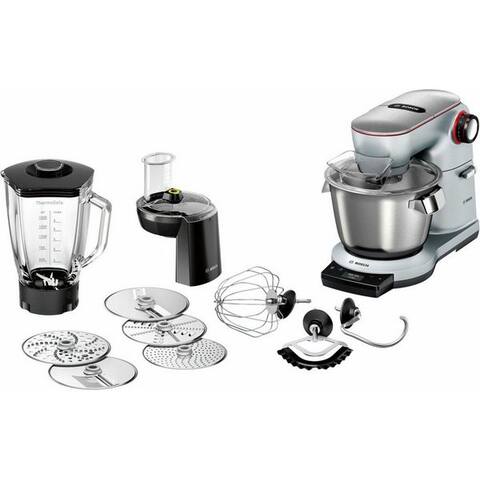 BOSCH robot de cuisine OptiMUM MUM9DT5S41, 1500 W, 5,5 l Schüssel, intégréer Timer, diverses Zubehör, Knethaken,