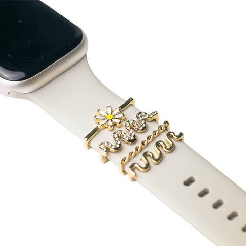ARTVALL Bracelet pour montre connectée Apple montre Charms Set 38/40/41mm & 42/44/45/49mm, Bijou pour montre connectée