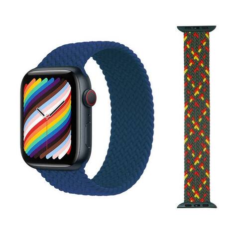 Wigento Bracelet pour montre connectée pour Apple montre 10 46mm / Ultra 1 + 2 49 / 9 8 7 45 / 6 SE 5 4 44 Band