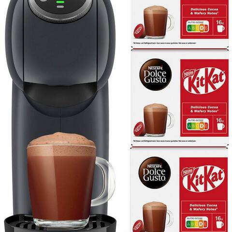 Nescafé® NESCAFÉ® Dolce Gusto® machine à capsules KP340B Genio S Plus, Drehregler, Espresso-Boost, inkl. 3 Pakete