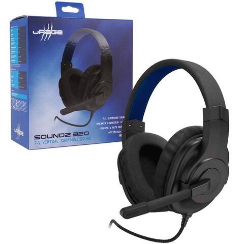 Urage uRage Gaming USB 7.1 Headset Casque SoetZ 320 Headset (Lautstärkenreglung, Mute, microphone, etc.,