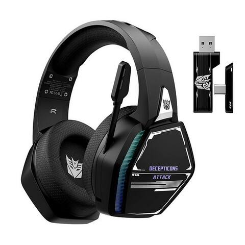 Rolipo Rolipo 2.4G & Bluetooth 5.4 sans files Gaming-Headset avec 7.1 Surroet Soet Casque circum-aural (ca. 0,3kg,