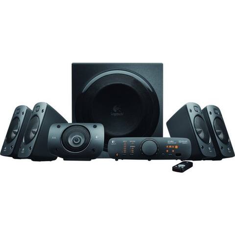 LOGITECH Z906 5.1 5.1 enceinte System (500 W) 5.1 Soetsystem (Digital Audio Out (1x), Klinke 3.5mm In (1x)