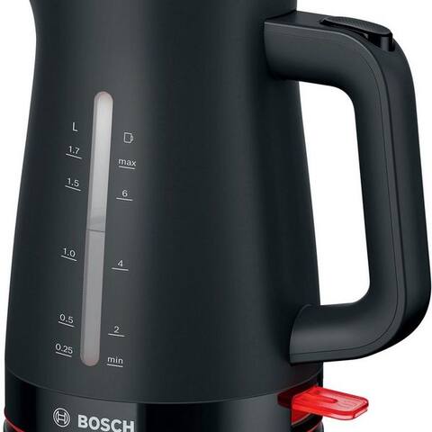 BOSCH bouilloire MyMoment TWK3M123, 1,7 l, 2400 W, Abschaltautomatik, Tassenanzeige, beidseitige Wasserstandsanzeige