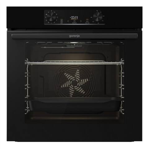 GORENJE four BO 6735 E02BKOT, avec Teleskopauszug nachrüstbar, ecoClean, Pizzafunktion avec 300 °C – perfekt pour