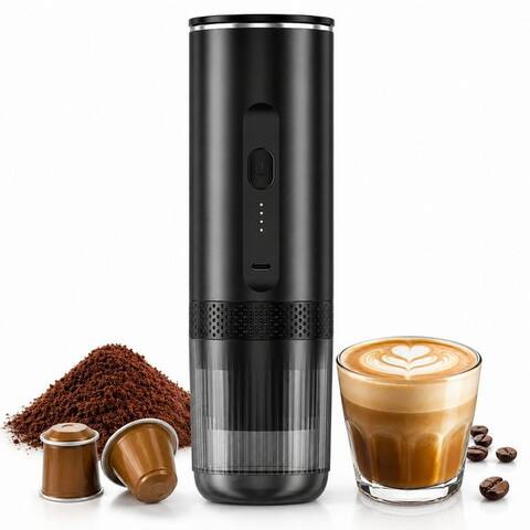 Fofile Fofile cafetière filtre, Kalt- et Heißwasserzubereitung möglich, 2-in-1 Kapse & Kaffeepulver