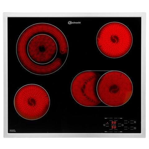 Bauknecht BAUKNECHT Elektro-table de cuisson CTAR 9642 IN, Bräterzone – Zuschaltbare Fläche pour großes Koch- et