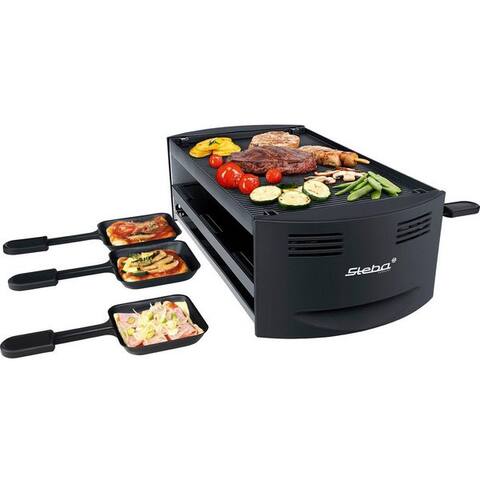 Steba Steba raclette RC 6 BAKE & GRILL, 6 raclettepfännchen, 1500 W