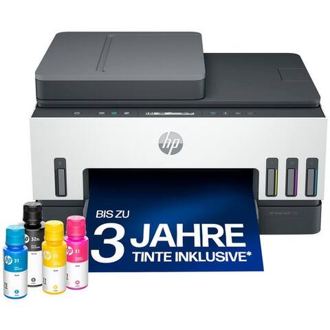 HP Smart Tank 7305 (28B75A) imprimante multifonction, (WiFi (Wi-Fi), Bluetooth, LAN (Ethernet), Wi-Fi Direct,