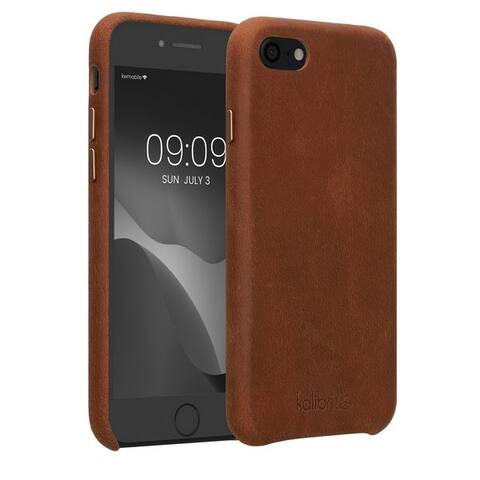 APPLE kalibri Coque pour smartphone Coque pour Apple iPhone SE / 8 / 7, LEDer téléphone Cover Case - Hardcover Schutzhülle