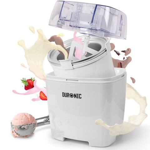 Duronic Duronic sorbetière, IM540 sorbetière, Gefrierbehälter avec 1,5 L Fassungsvermögen