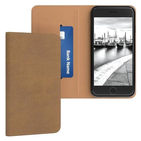 Eazy EAZY CASE Coque pour smartphone Bookstyle Vintage pour iPhone SE 2022/20,iPhone 8/7 4,7 pouces, téléphone Klapphülle