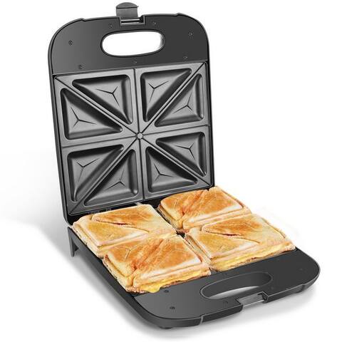 Aigostar Aigostar grill à sandwich grill à sandwich XXL, 1400W, Automatische Temperaturregelung, grill à sandwich XXL,