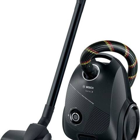 BOSCH aspirateur traîneau Serie 2 BGDS2CHAMP, aus Recyclingmaterial, 10 Jahre Motorgarantie, 600 W, avec Beutel,