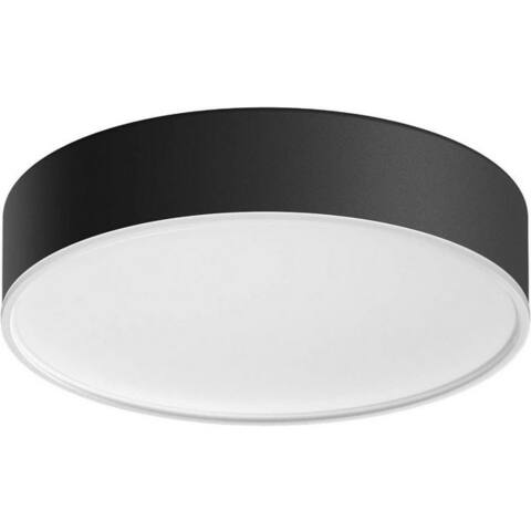 PHILIPS Hue Smarte LED-luminaire White Ambiance Enrave Deckenluminaire S Noir, Abschaltautomatik, Bluetooth, CCT -