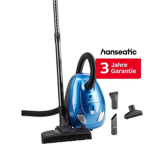 Hanseatic Hanseatic aspirateur traîneau Universal Düse, Füllstandsanzeige, 7m Radius, 700 W, avec Beutel, inkl. 3 Jahre