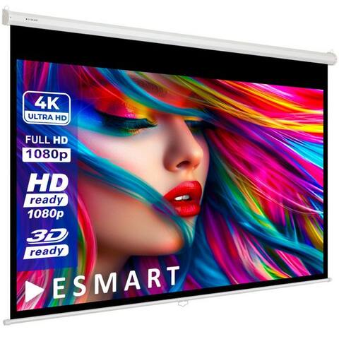 Esmart ESMART ESMART Germany Rollo Leinwand Rolloleinwand (Economy EXR)