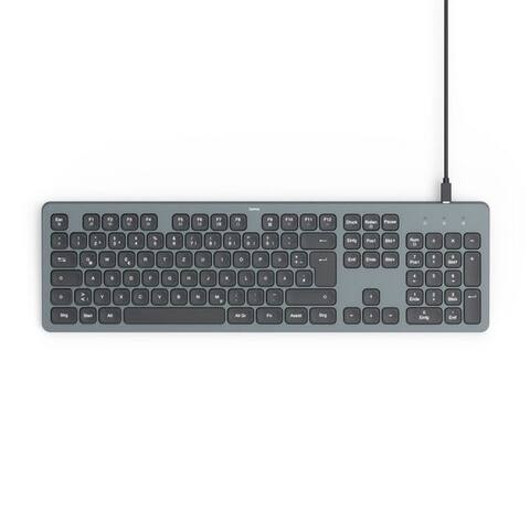 Hama Hama clavier CK-400 (kabelgebeten, beluminairet, QUERTZ) clavier