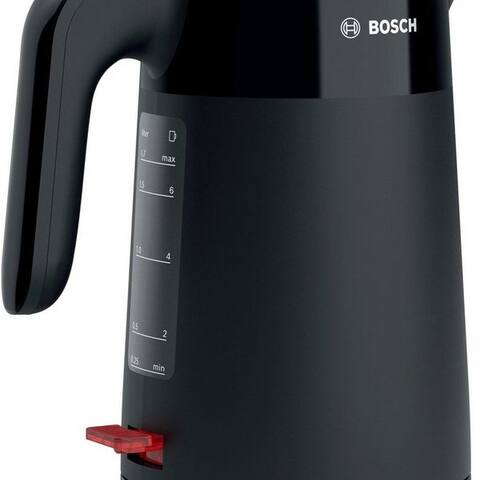BOSCH bouilloire MyMoment TWK2M163, Abschaltautomatik, Überhitzungschutz, Tassenanzeige, 1,7 l, 2400 W, Stiftung
