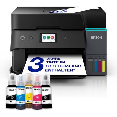 EPSON EcoTank ET-4955 imprimante multifonction, (WiFi (Wi-Fi), LAN (Ethernet), Wi-Fi Direct)