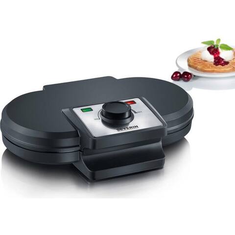 Severin Severin gaufrier WA 2106, 1200 W, Doppelwaffelplatte, inkl. Backampel, einstellbarer Temperaturregler