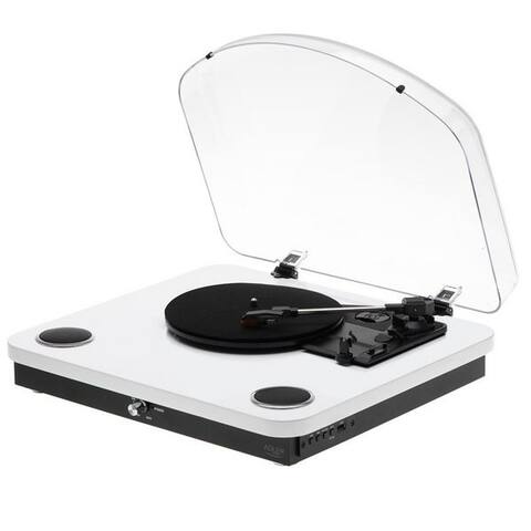 Adler ADLER EUROPE AD 1914w platine vinyle (Riemenantrieb, Bluetooth 5.4, 3 Geschwindigkeiten, RCA-Ausgang, Vinyl