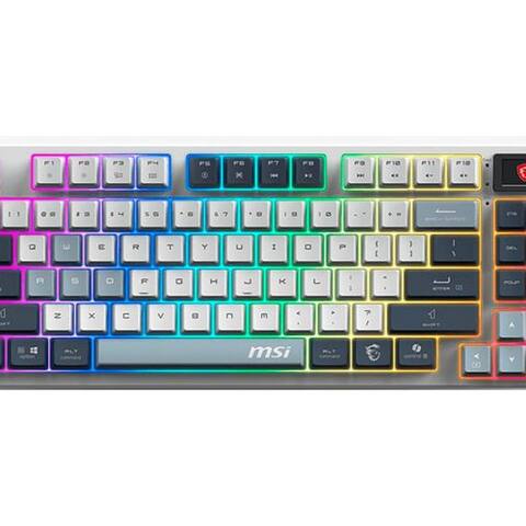 MSI FORGE GK600 TKL sans fil SKY Gaming-clavier