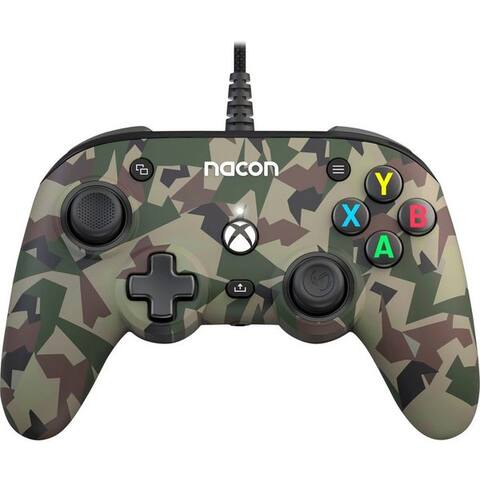 XBOX nacon NA010350 Xbox Compact manette PRO, kabelgebeten, 3D-Klang Gaming-manette (personalisierbar, camoflage