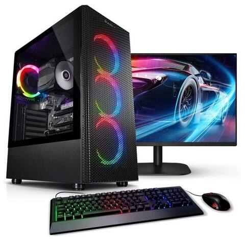 Kiebel Kiebel Viper V PC gamer-Komplettsystem (27", AMD Ryzen 5 AMD Ryzen 5 5600GT, Radeon Vega, 16 GB RAM, 500 GB