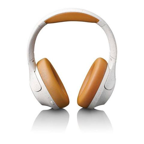 Lenco Lenco HPB-830GY Casque circum-aural (réduction de bruit active (ANC), Bluetooth-Streaming, mains libres,