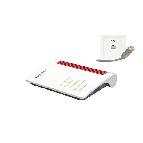 FRITZ ! FRITZBox 7530 AX DSL Modem VDSL ADSL WiFi-routeur, 2,4 GHz / 5 GHz, WiFi 6, ax 2400 Mbit/s