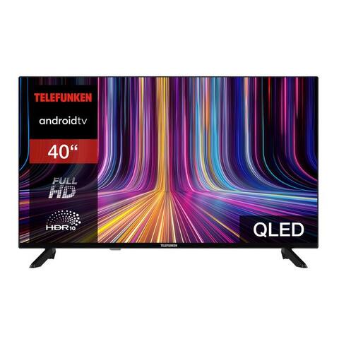 GOOGLE Telefunken QF40AO750S QLED-téléviseur (102 cm/40 pouces, Full HD, Android TV, Triple-Tuner, Google Play