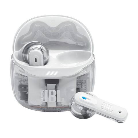 JBL TUNE Flex 2 Ghost sans fil Écouteurs intra-auriculaires (réduction de bruit active (ANC), A2DP Bluetooth)