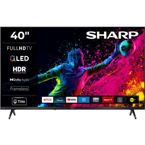 SHARP 2T-C40HE3x QLED-téléviseur (101 cm/40 pouces, Full HD, TV connectée)