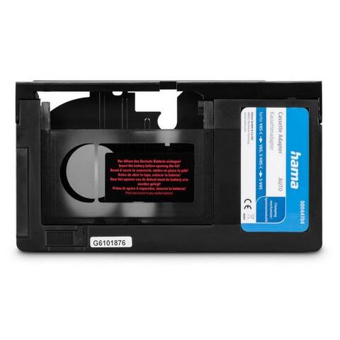 Hama Hama Videokassette Kassettenadapter pour VHS-C/VHS "Auto"