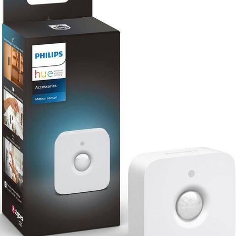 PHILIPS Hue Bewegungsmelder Indoor capteur weiß, (1-St), sans fil, batteriebetrieben, Tageslumière- et