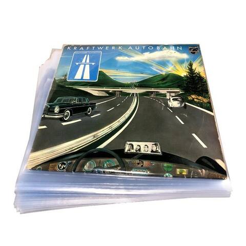 7Even 7even 12" Schallplatten LP-Schutzhüllen / Klar / Cover-Schutz-Sleeves Stark platine vinyle